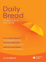 Daily Bread: July–September 2021