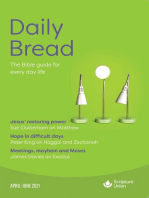 Daily Bread: April–June 2021