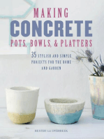 Making Concrete Pots, Bowls, and Platters