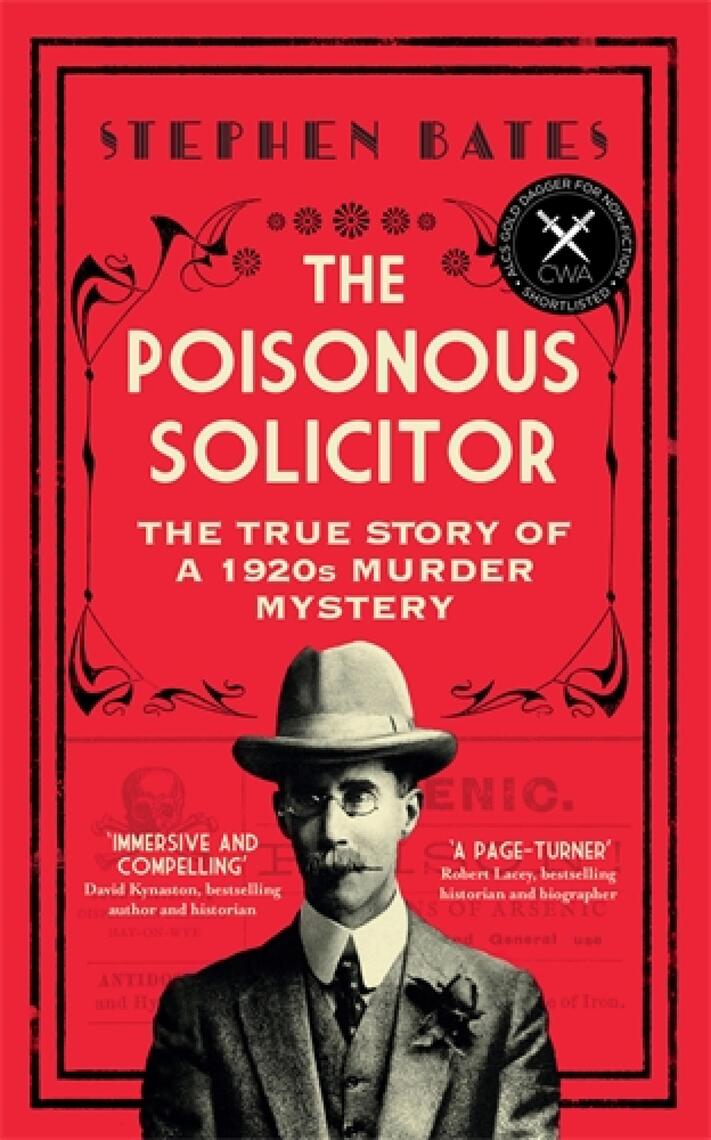 The Poisonous Solicitor by Stephen Bates picture
