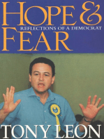 Hope & Fear: Reflections Of A Democrat