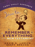 How to Remember Everything in the New Testment and General Conference