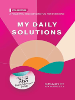 My Daily Solutions 2023 May-August: My Daily Solutions Devotional