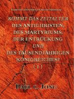 Kommentare und Predigten zum Buch der Offenbarung - Kommt Das Zeitalter Des Antichristen, Des Martyriums, Der Entrückung Und Des Tausendjährigen Königreiches? (I)