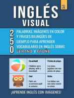 Inglés Visual 2 - Verano y Otoño - 250 palabras, 250 imágenes y 250 frases de ejemplo - Aprende Inglés Fácil con Imágenes: Inglés Visual, #2