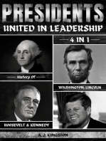 Presidents: 4-In-1 History Of Washington, Lincoln, Roosevelt & Kennedy