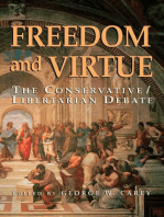Freedom and Virtue: The Conservative Libertarian Debate