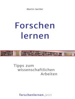 Forschen lernen: Tipps zum wissenschaftlichen Arbeiten