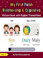 My First Polish Relationships & Opposites Picture Book with English Translations: Teach & Learn Basic Polish words for Children, #11