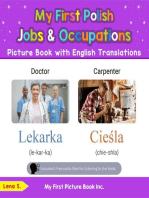 My First Polish Jobs and Occupations Picture Book with English Translations