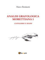 Analisi grafologica morettiana 1: Categorie e segni