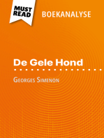 De Gele Hond van Georges Simenon (Boekanalyse): Volledige analyse en gedetailleerde samenvatting van het werk