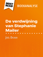 De verdwijning van Stephanie Mailer van Joël Dicker (Boekanalyse): Volledige analyse en gedetailleerde samenvatting van het werk