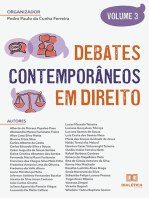 Debates contemporâneos em Direito: Volume 3