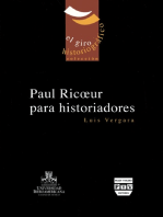 Paul Ricoeur para historiadores: Un manual de operaciones