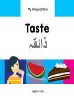 My Bilingual Book–Taste (English–Urdu)