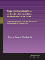 Siga participando... dedicado a los ciudadanos de las democracias reales: los mecanismos de participación societal en la ciudad de Buenos Aires