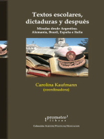 Textos escolares, dictaduras y después: miradas desde Argentina, Alemania, Brasil, España e Italia