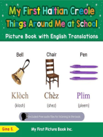 My First Haitian Creole Things Around Me at School Picture Book with English Translations
