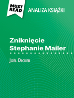 Zniknięcie Stephanie Mailer książka Joël Dicker (Analiza książki)