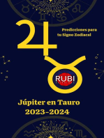 Júpiter en Tauro 2023-2024