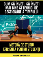 Metodă de studiu eficientă pentru studenți