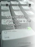 Matemáticas aplicadas a los negocios con Excel financiero