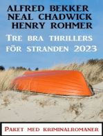 Tre bra thrillers för stranden 2023