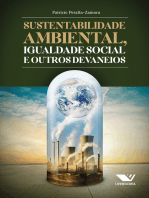 Sustentabilidade Ambiental, Igualdade Social e Outros Devaneios