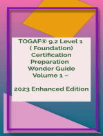 TOGAF® 9.2 Level 1 Wonder Guide Volume 1 – 2023 Enhanced Edition