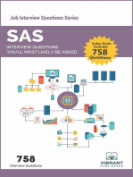 SAS Interview Questions You’ll Most Likely Be Asked: Job Interview Questions Series