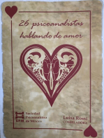 26 PSICOANALISTAS HABLANCO DEL AMOR