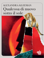 Qualcosa di nuovo sotto il sole