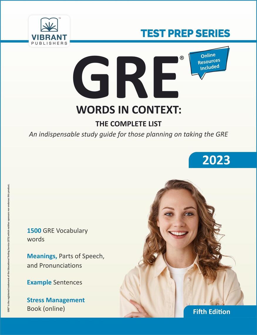 Ebook　List　GRE　Publishers　Context:　Vibrant　by　Words　Complete　The　In　Everand