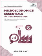 Microeconomics Essentials You Always Wanted to Know: Self Learning Management