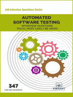 Automated Software Testing Interview Questions You'll Most Likely Be Asked: Job Interview Questions Series