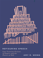 Refiguring Speech: Late Victorian Fictions of Empire and the Poetics of Talk