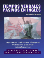 Tiempos verbales pasivos en inglés: Aprende tiempos verbales en inglés, #3