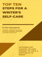 Top Ten Steps for a Writer’s Self-Care: Top Ten Series