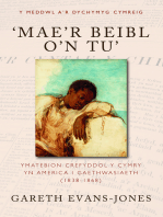 ‘Mae’r Beibl o’n tu’: Ymatebion crefyddol y Cymry yn America i gaethwasiaeth (1838-1868)
