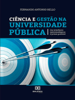 Ciência e Gestão na Universidade Pública: das interfaces epistemológicas à práxis possível