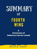 Summary of Fourth Wing By Rebecca Yarros