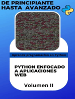 Aprende programación python aplicaciones web: python, #2