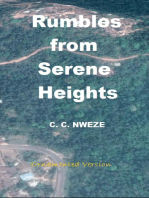 Rumbles from Serene Heights