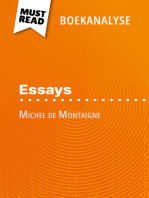 Essays van Michel de Montaigne (Boekanalyse): Volledige analyse en gedetailleerde samenvatting van het werk