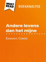 Andere levens dan het mijne van Emmanuel Carrère (Boekanalyse): Volledige analyse en gedetailleerde samenvatting van het werk