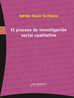 El proceso de la investigación social cualitativa