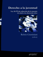 Derecho a la juventud: Ley 26.579 de reducción de la mayoría de edad a los dieciocho años