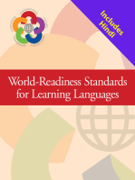 World-Readiness Standards (General) + Language-specific document (HINDI)