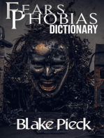 Fears and Phobias Dictionary